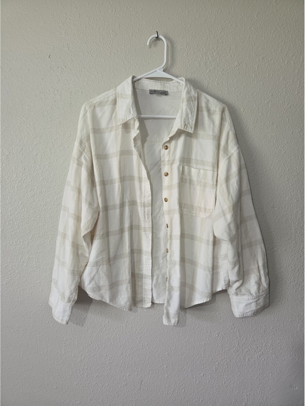 Women's Plaid Button Down Long Sleeve flannel